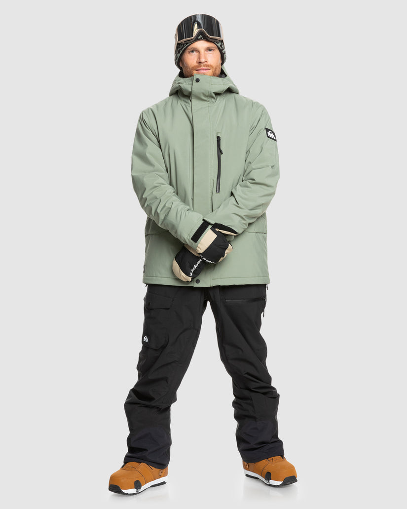 Mens Mission Solid Snow Jacket