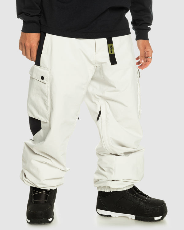 Mens Snow Down Cargo Technical Snow Pants