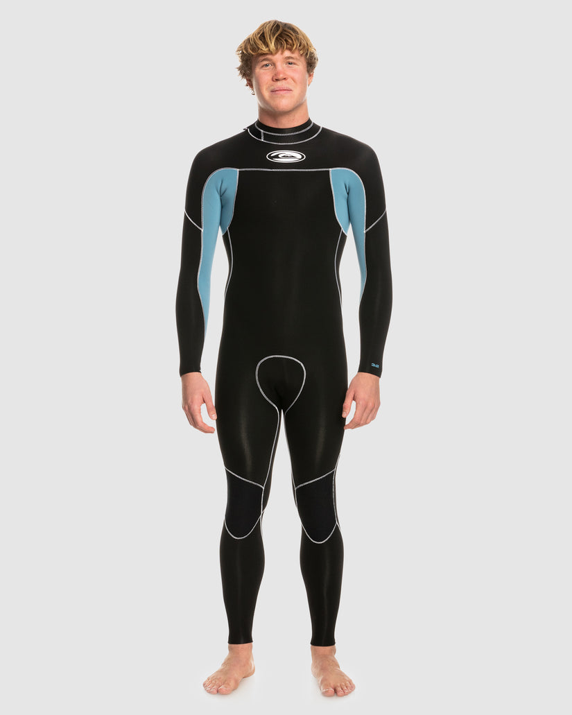 Mens 3/2mm Capsule Saturn Back Zip Wetsuit