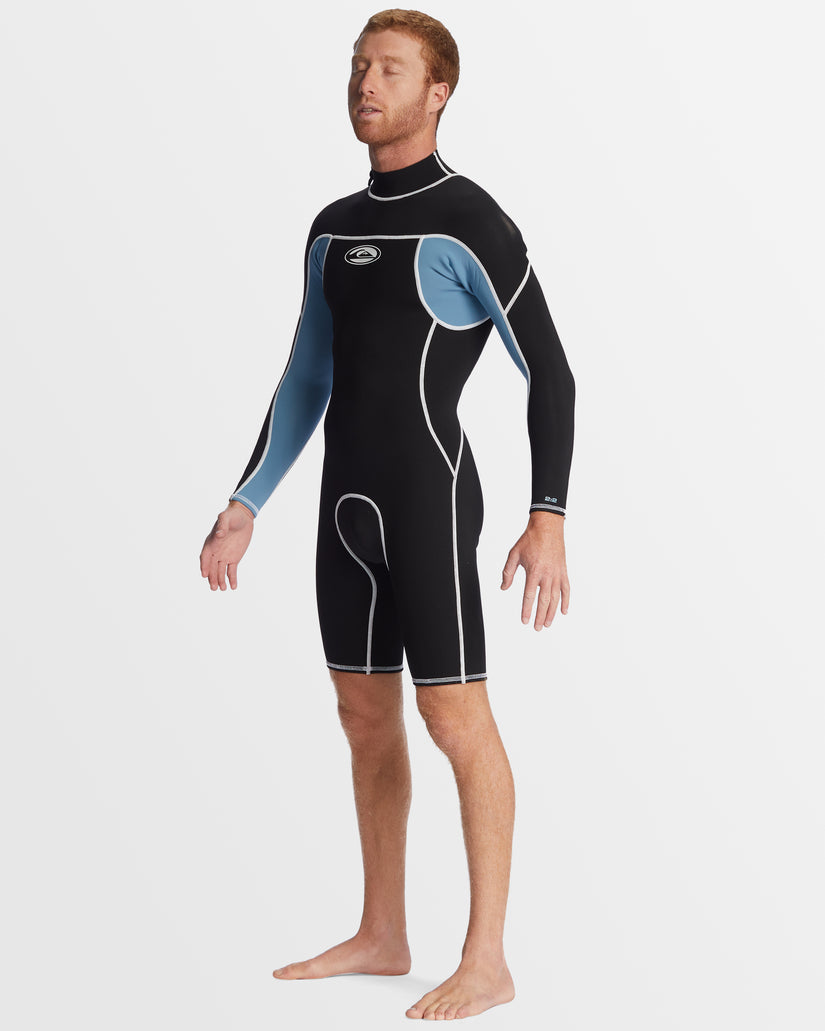 Mens 2/2mm Saturn Capsule Saturn Back-Zip Springsuit