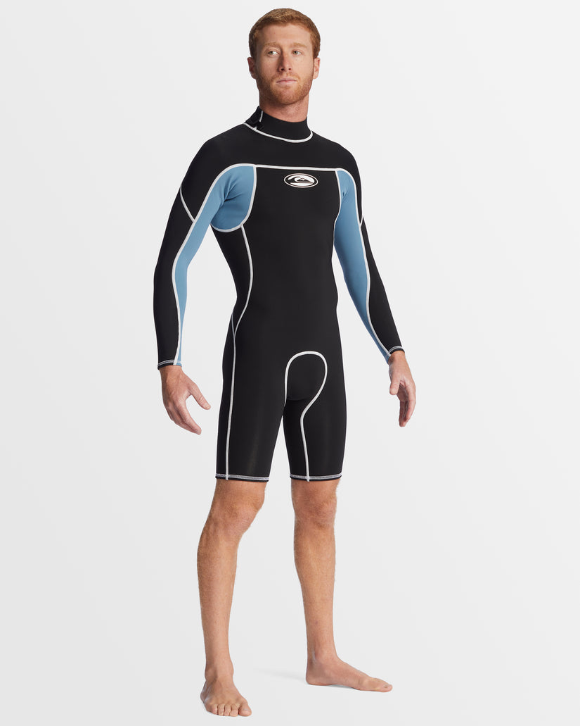 Mens 2/2mm Saturn Capsule Saturn Back-Zip Springsuit