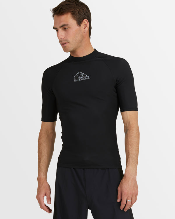 Mens Heater Short Sleeve Rash Vest