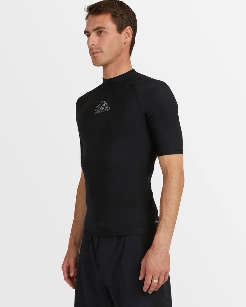 Mens Heater Short Sleeve Rash Vest