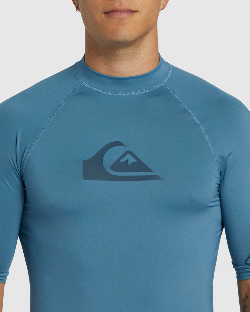 Mens All Time Short Sleeve UPF 50 Rash Vest