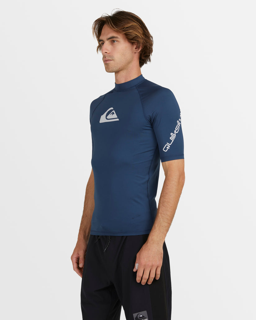 Mens All Time Short Sleeve UPF 50 Rash Vest