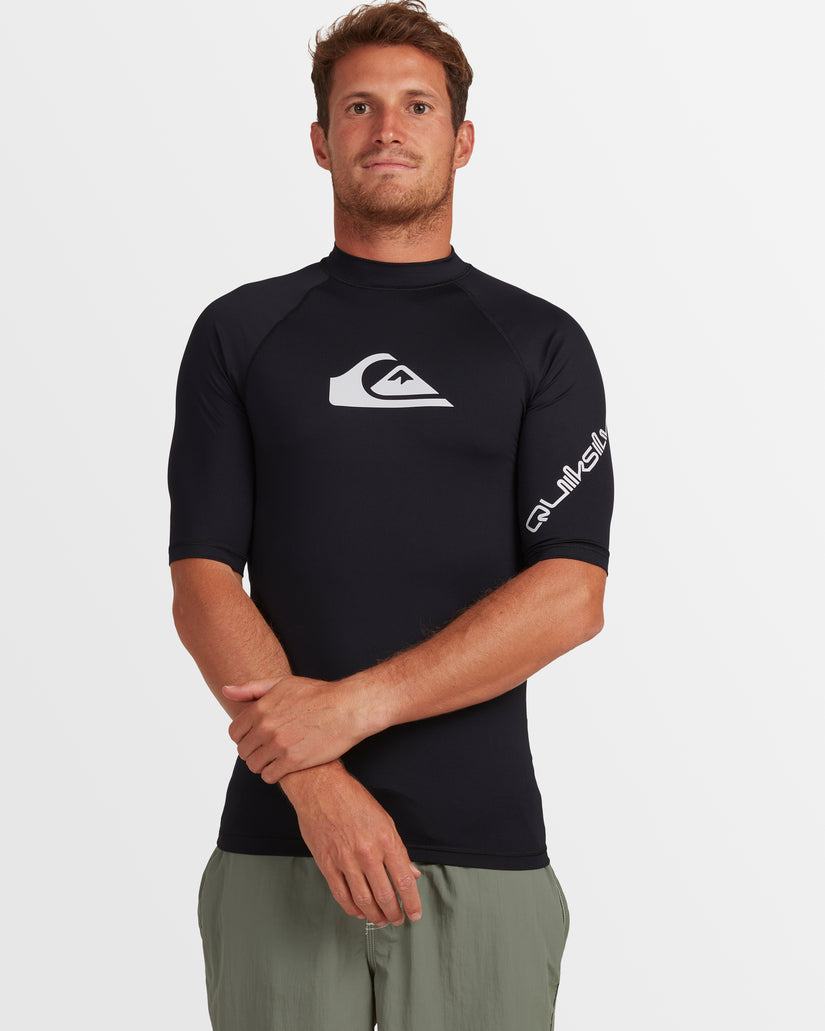 Mens All Time Short Sleeve Upf 50 Rash Vest