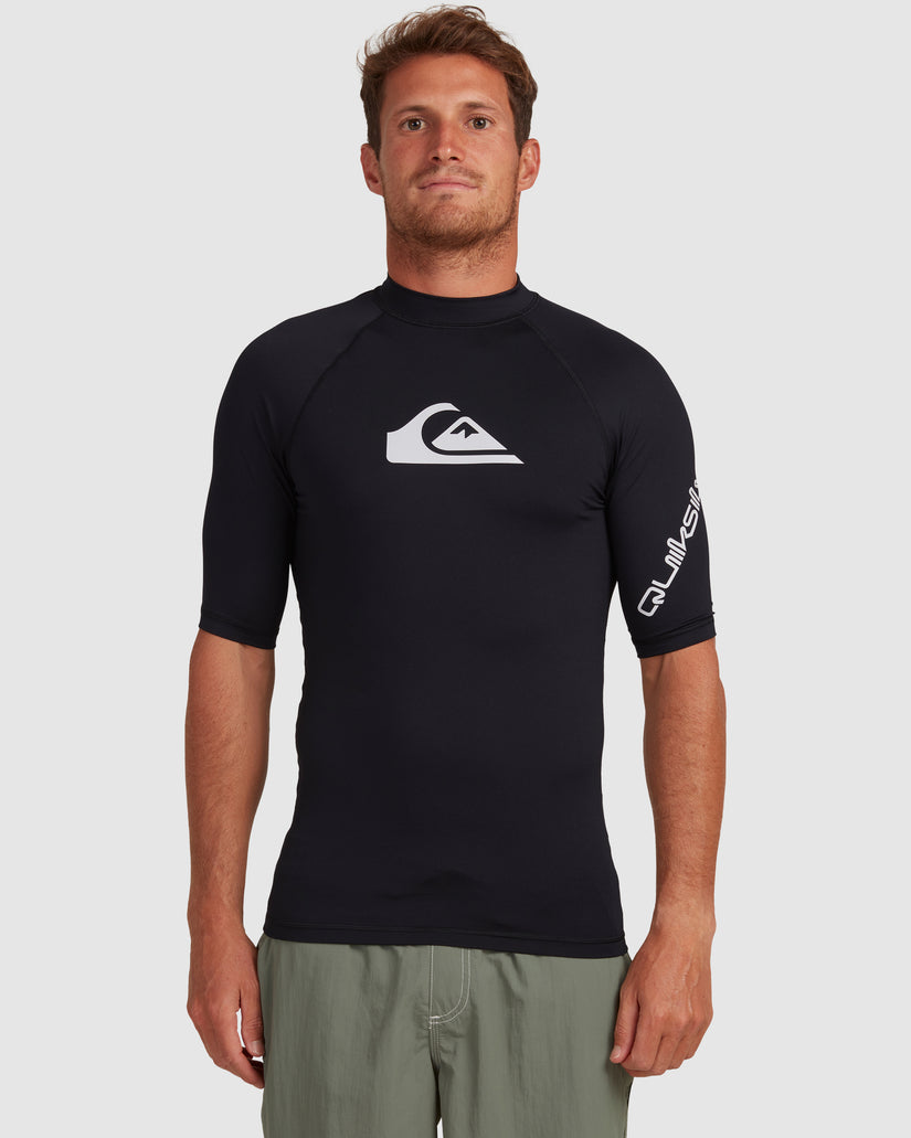 Mens All Time Short Sleeve Upf 50 Rash Vest