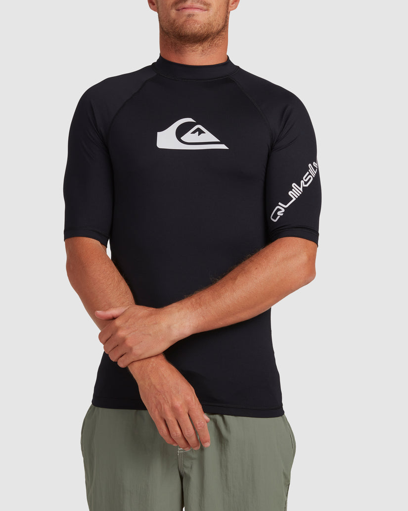 Mens All Time Short Sleeve Upf 50 Rash Vest