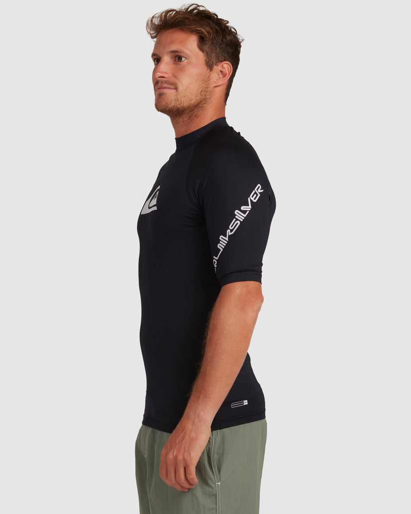 Mens All Time Short Sleeve Upf 50 Rash Vest