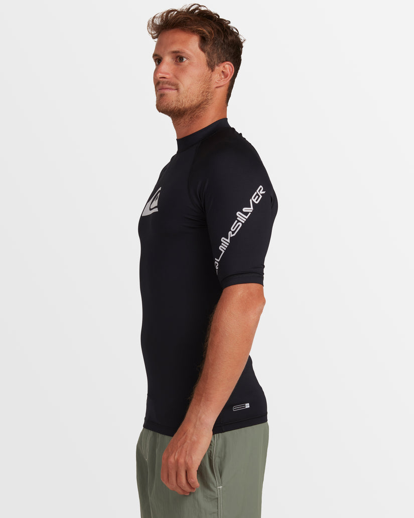 Mens All Time Short Sleeve Upf 50 Rash Vest