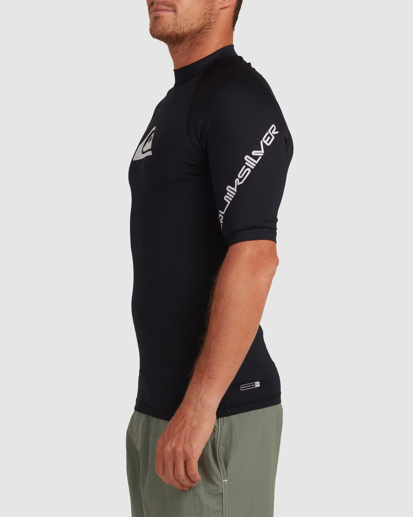 Mens All Time Short Sleeve Upf 50 Rash Vest