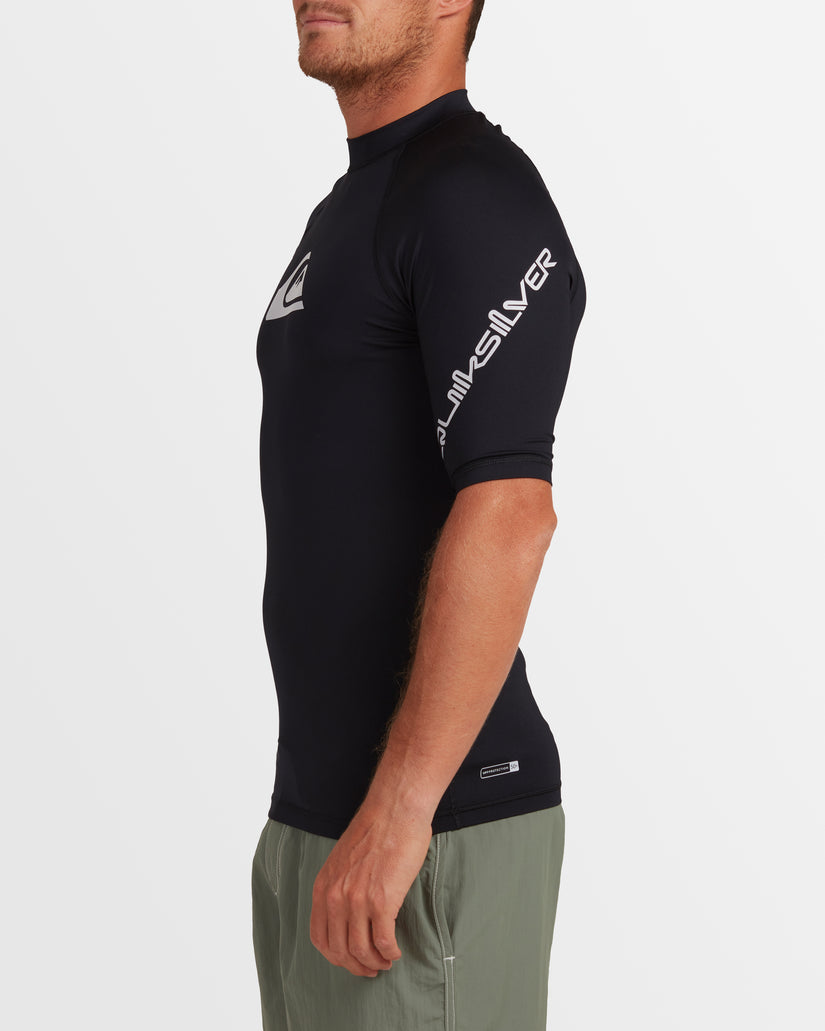 Mens All Time Short Sleeve Upf 50 Rash Vest