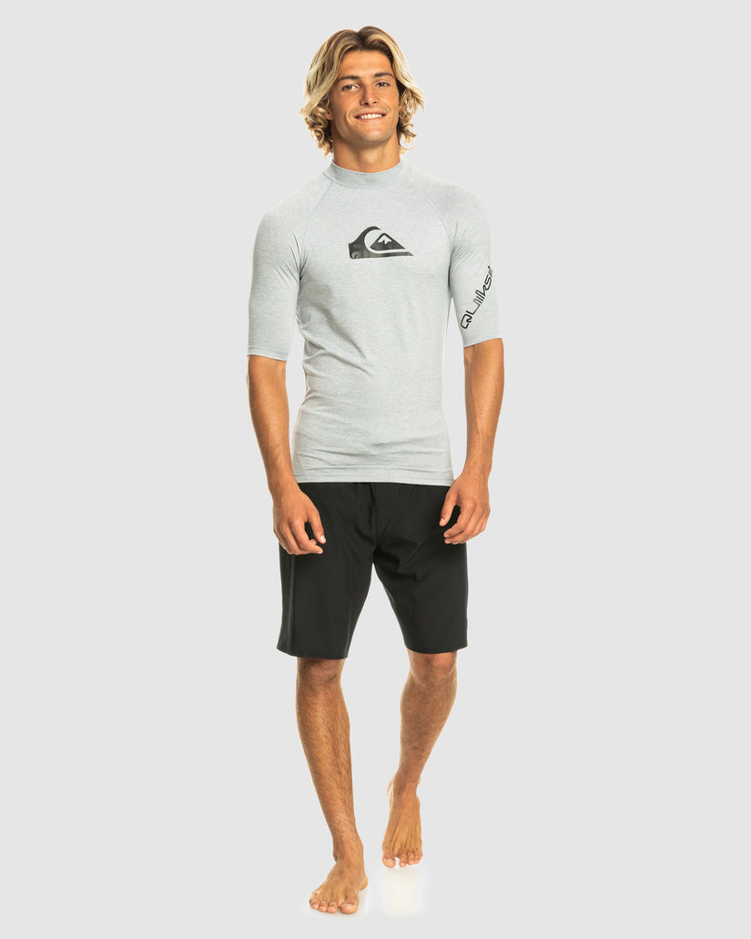 Mens All Time Short Sleeve Upf 50 Rash Vest