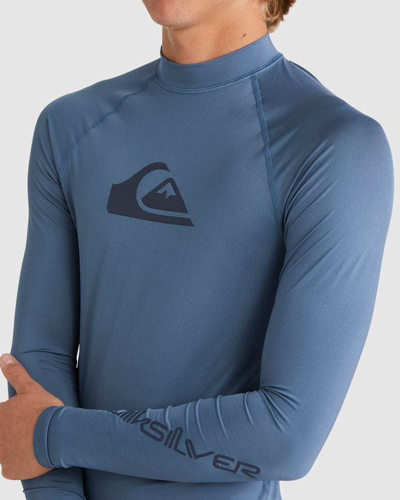 Mens All Time Long Sleeve Upf 50 Rash Vest