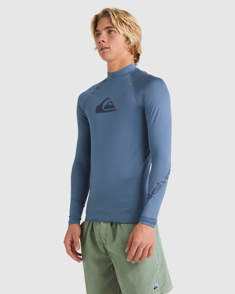 Mens All Time Long Sleeve Upf 50 Rash Vest