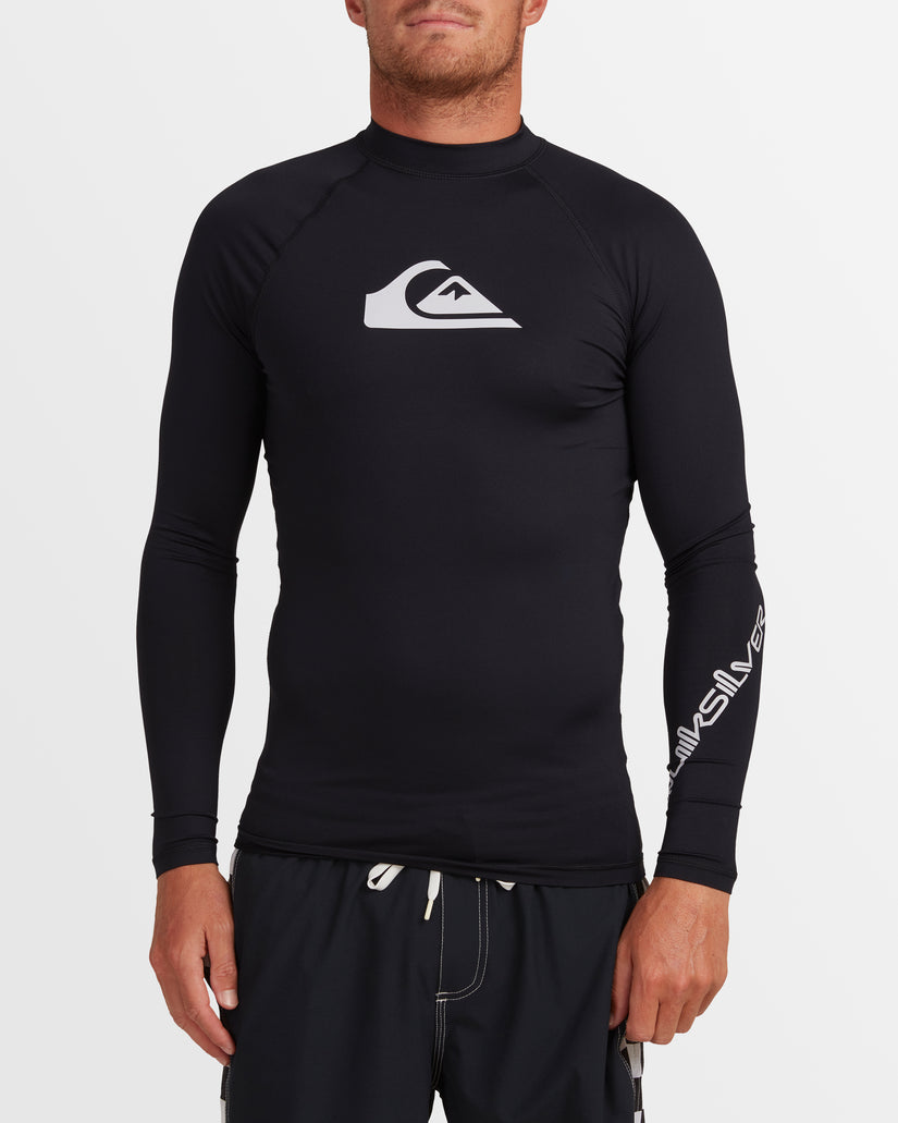 Mens All Time Long Sleeve Upf 50 Rash Vest