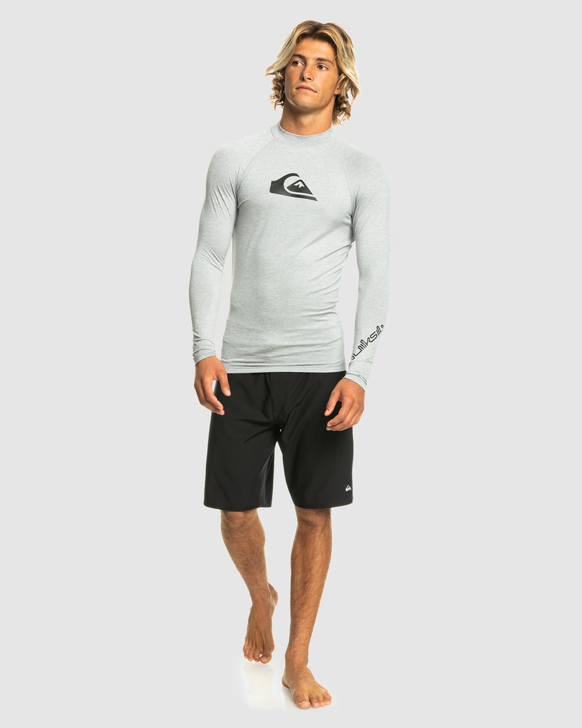 Mens All Time Long Sleeve Upf 50 Rash Vest