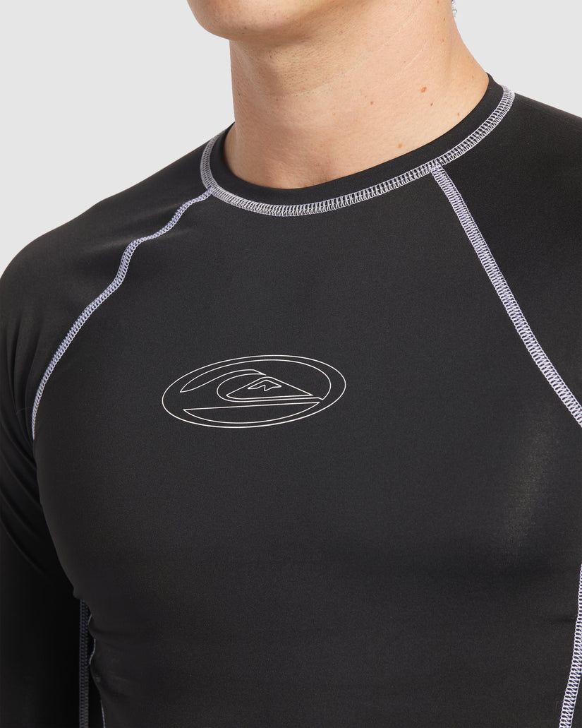 Mens Saturn Protection Long Sleeve Upf 50 Rash Vest