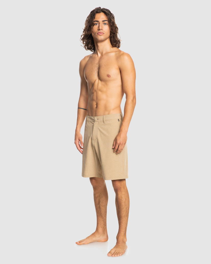 Mens Union Heather 19" Amphibian Boardshorts