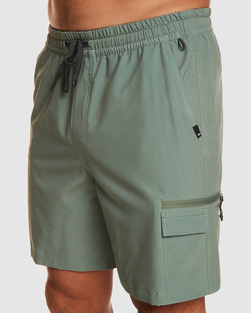 Mens Taxer Cargo 18" Amphibian Boardshorts