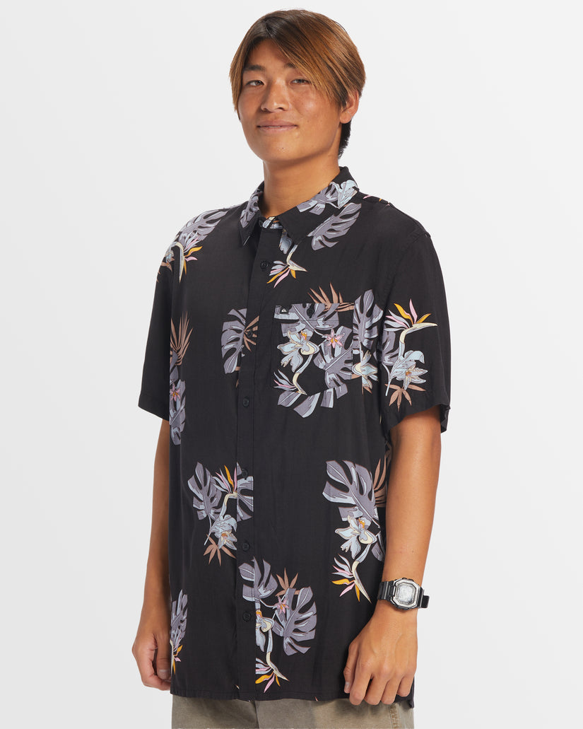 Mens The Floral Short Sleeve Shirt