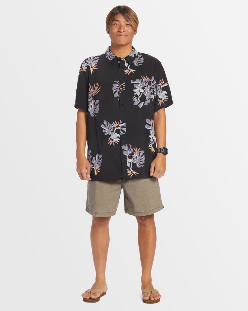 Mens The Floral Short Sleeve Shirt