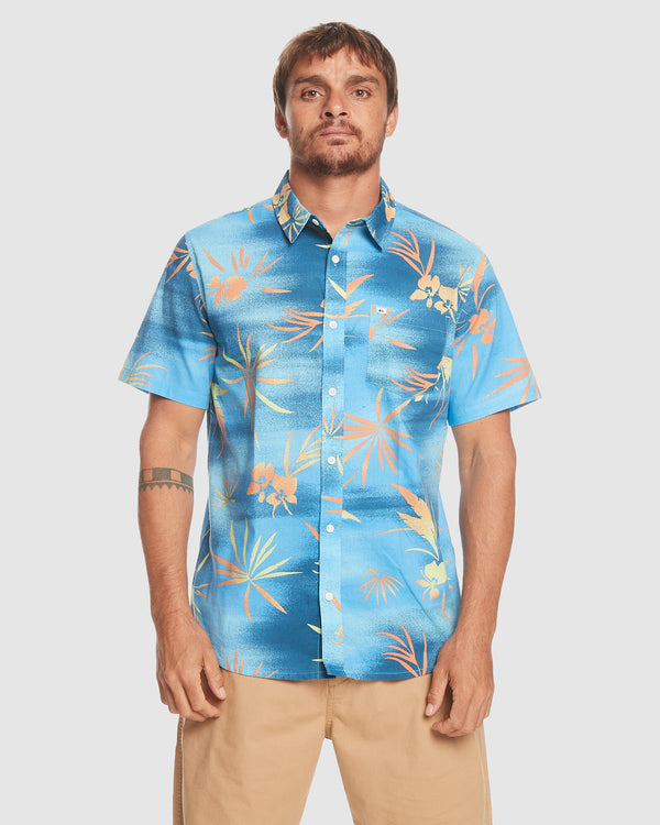 Mens Fade Out Short Sleeve Shirt