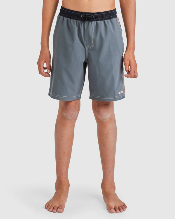 Boys 8-16 Pu Tawhiro Volley Boardshorts