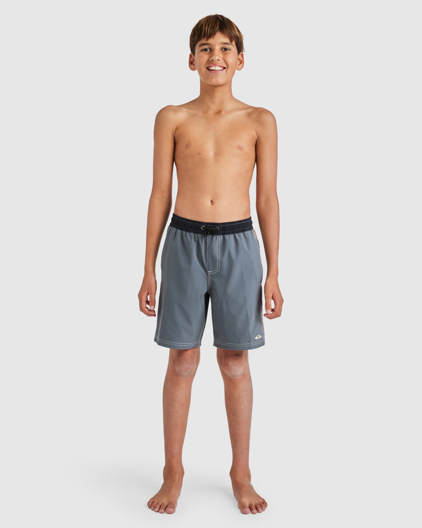 Boys 8-16 Pu Tawhiro Volley Boardshorts