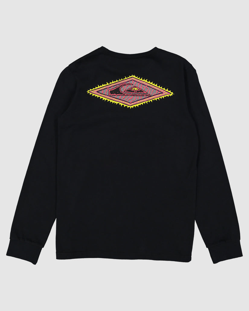 Boys 8-16 Diamond Long Sleeve T-Shirt