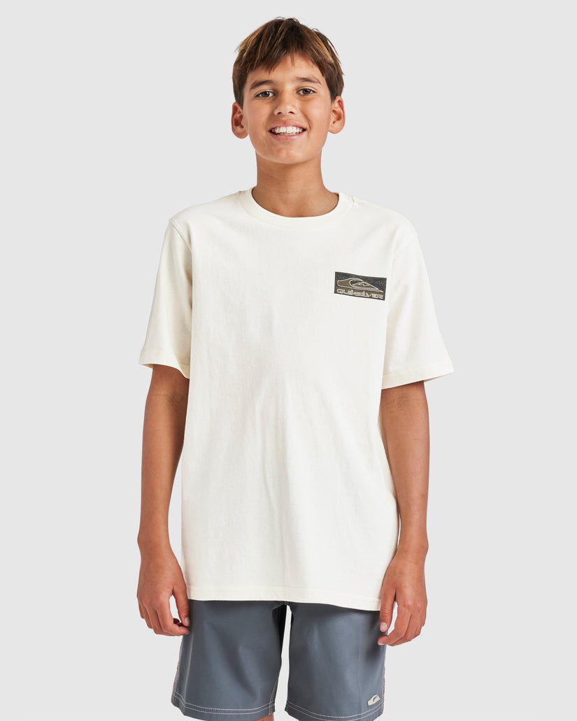 Boys 8-16 Kowhaiwhai Mangopare Omni T-Shirt