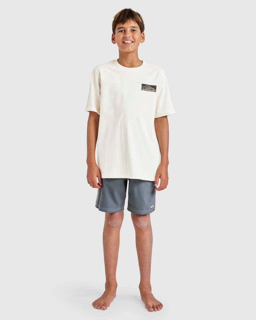 Boys 8-16 Kowhaiwhai Mangopare Omni T-Shirt