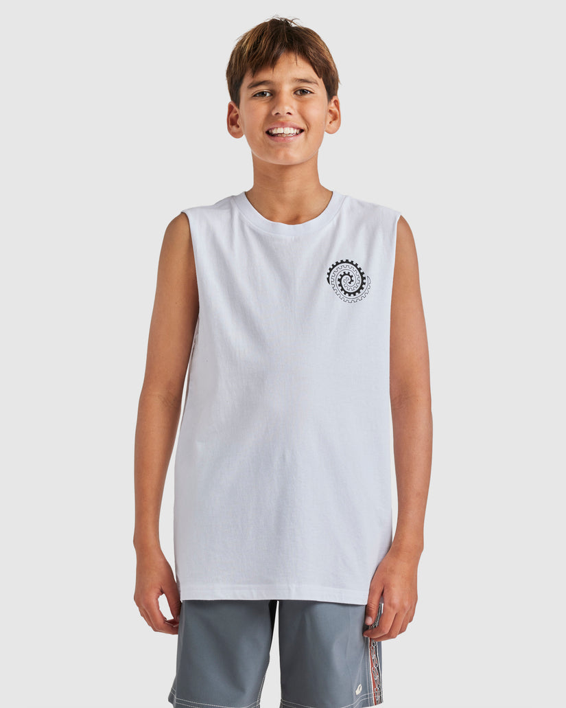 Boys 8-16 Tai Uru Muscle Tank