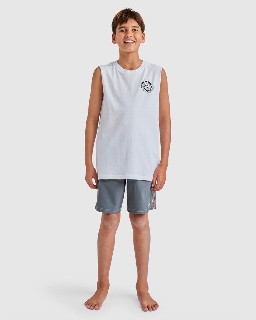 Boys 8-16 Tai Uru Muscle Tank