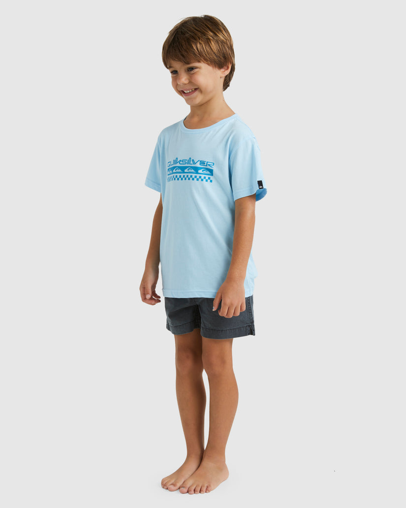 Boys 2-7 Omni Check Turn T-Shirt