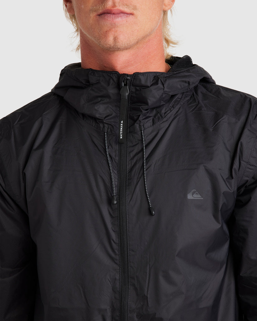 Mens Waterwind Hooded Windbreaker Jacket