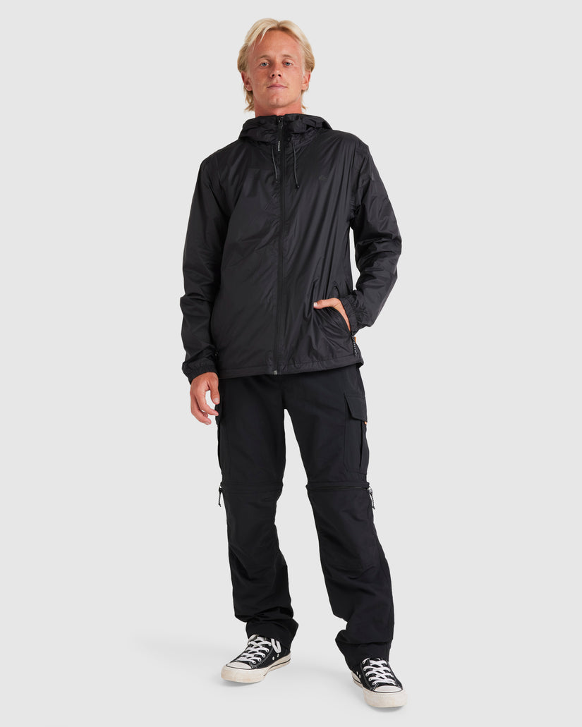 Mens Waterwind Hooded Windbreaker Jacket