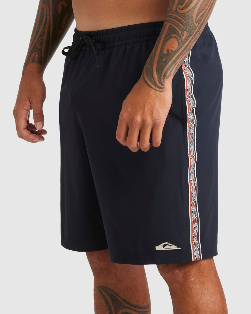 Mens PU Tawhiro Volley 20" Boardshorts