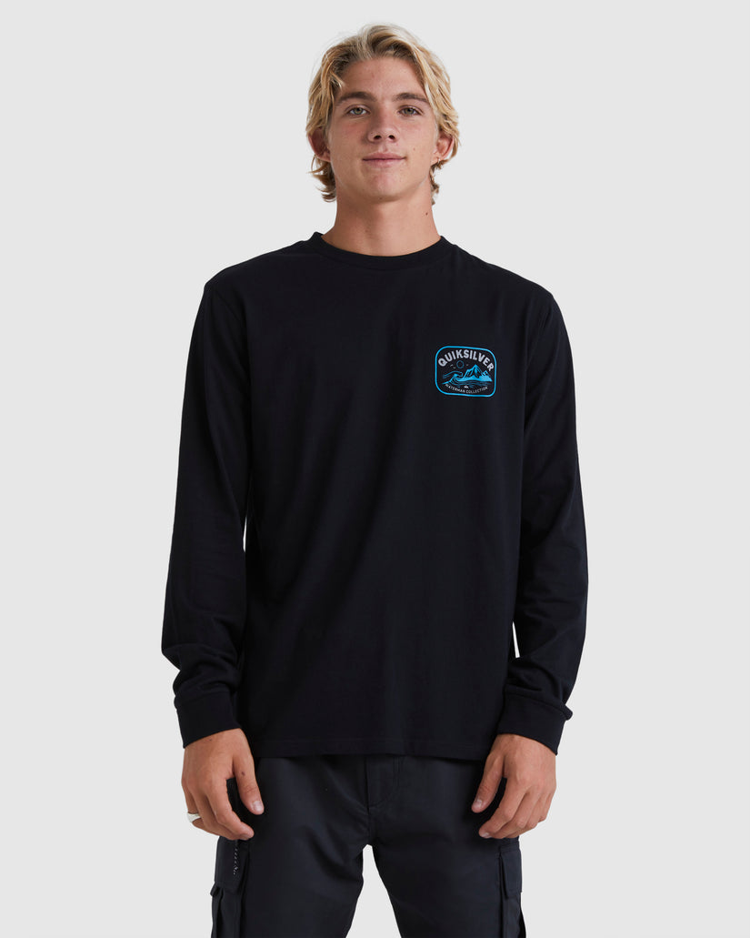 Mens Scenic Box Long Sleeve T-Shirt