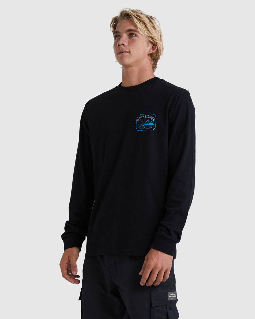 Mens Scenic Box Long Sleeve T-Shirt