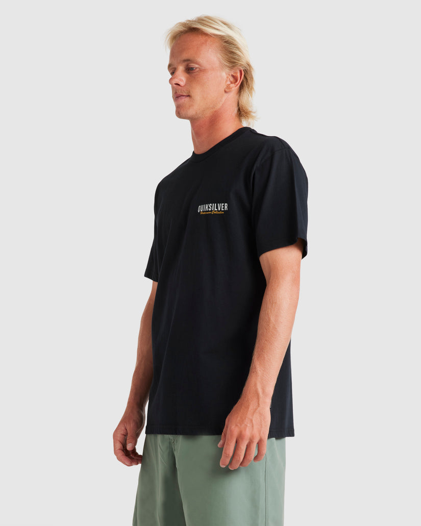 Mens Wet Lines Short Sleeve T-Shirt