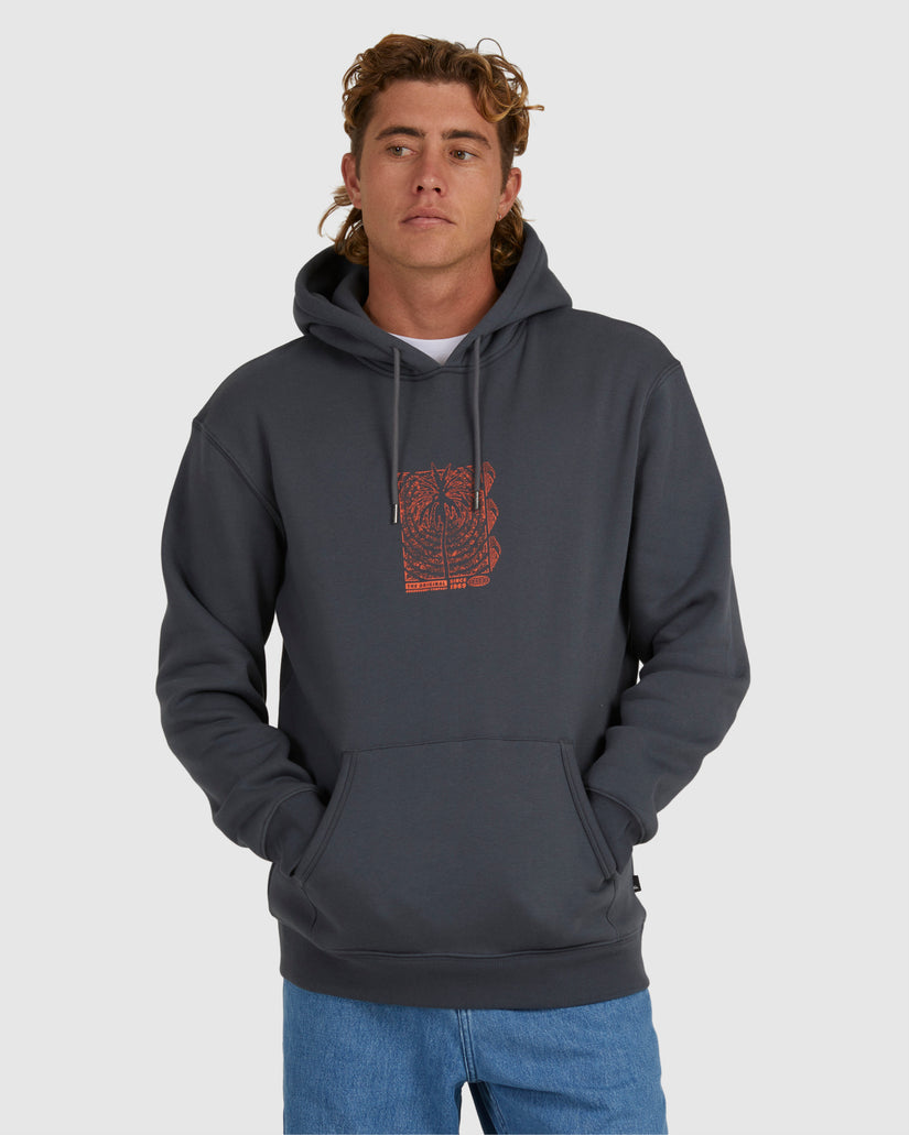 Mens Palm Waves Hoodie