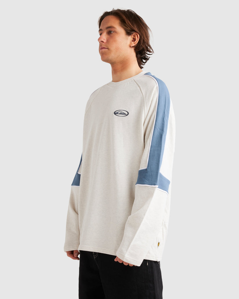 Mens Saturn Panel Crew Neck Sweatshirt