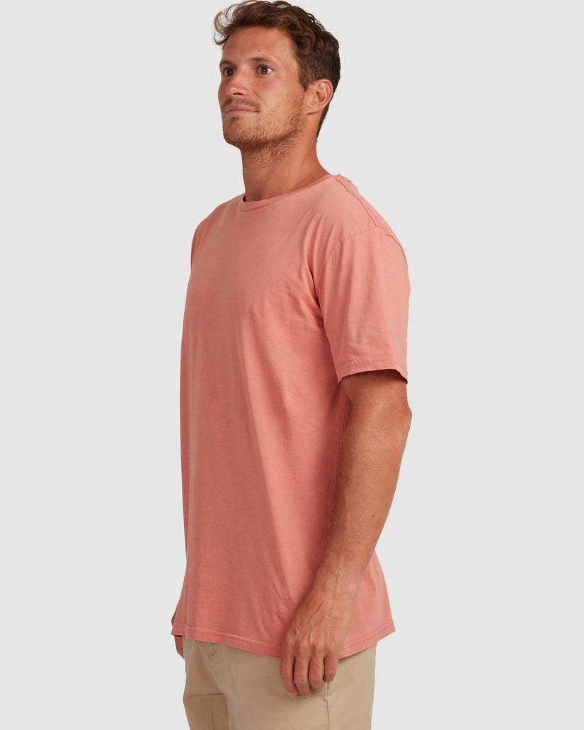 Mens Premium Washed Tee T-Shirt