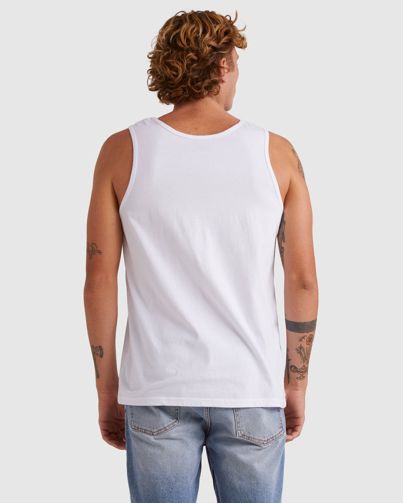 Mens Comp Logo Muscle Vest Top