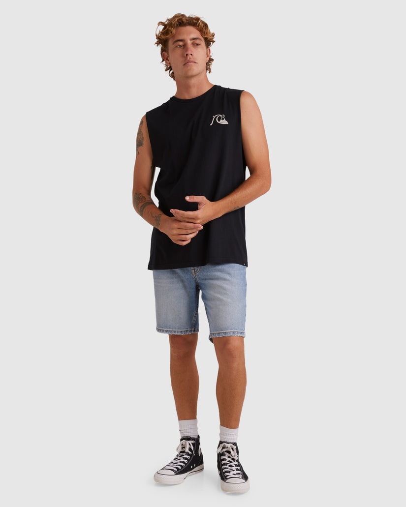 Mens Send Wax Sleeveless Muscle T-Shirt