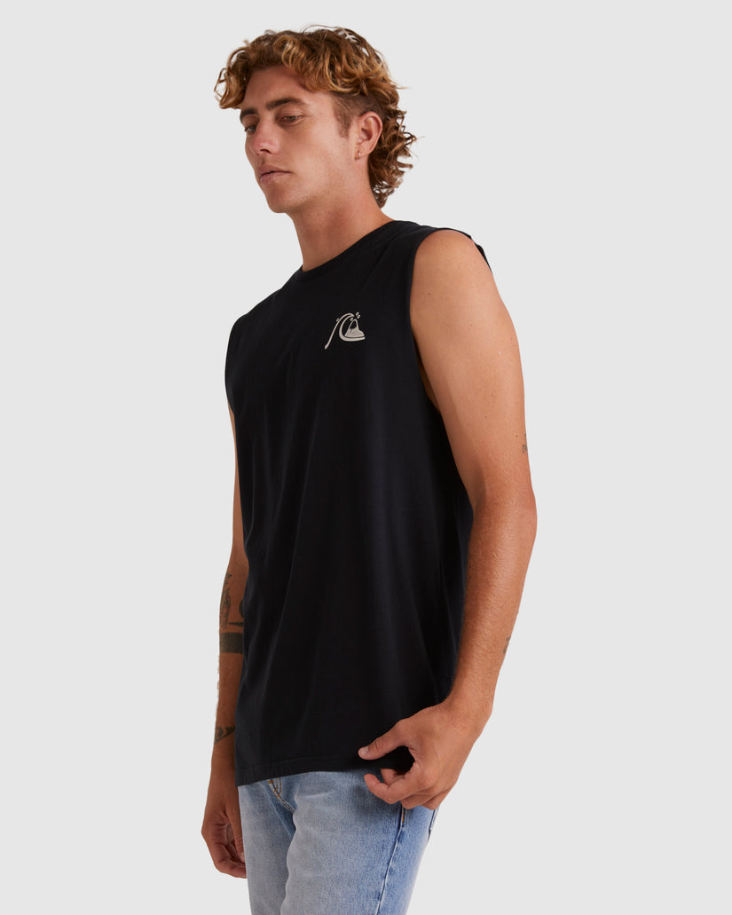 Mens Send Wax Sleeveless Muscle T-Shirt