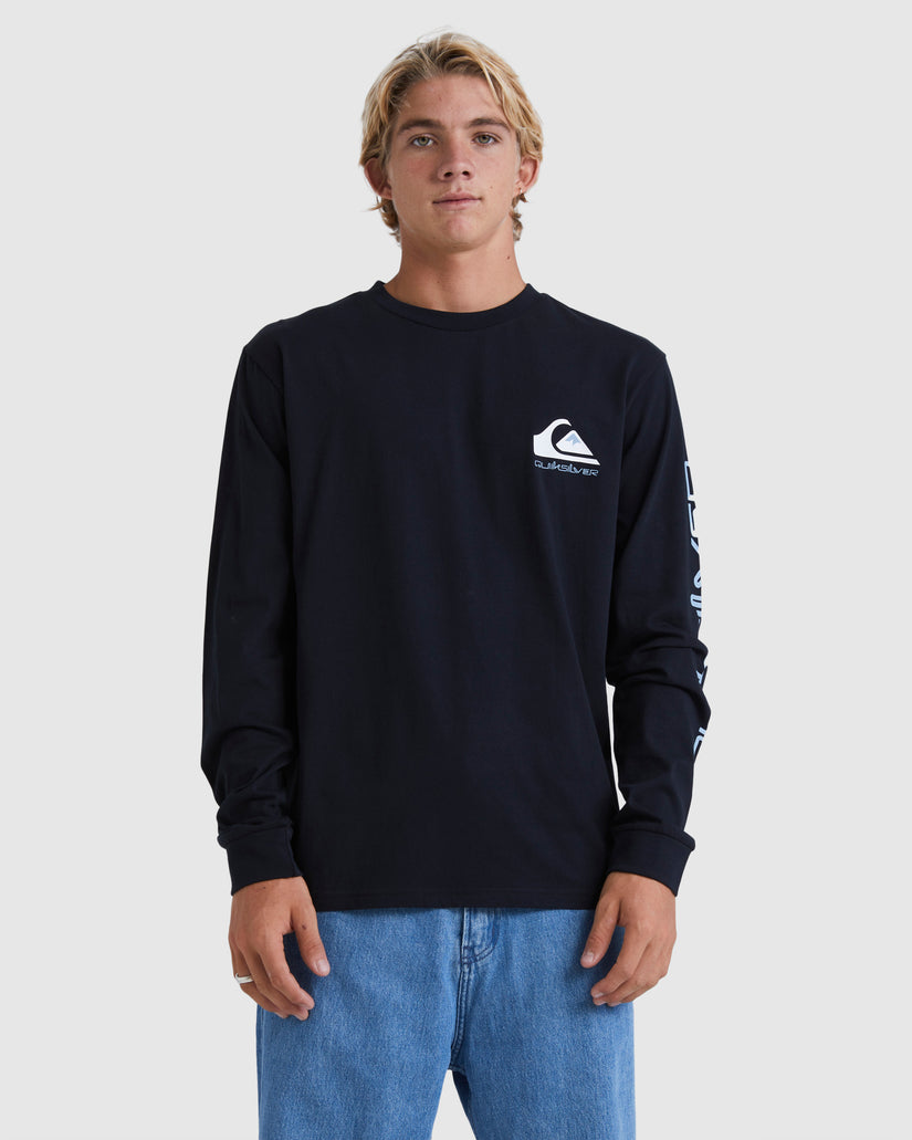 Mens Omni Logo Long Sleeve T-Shirt