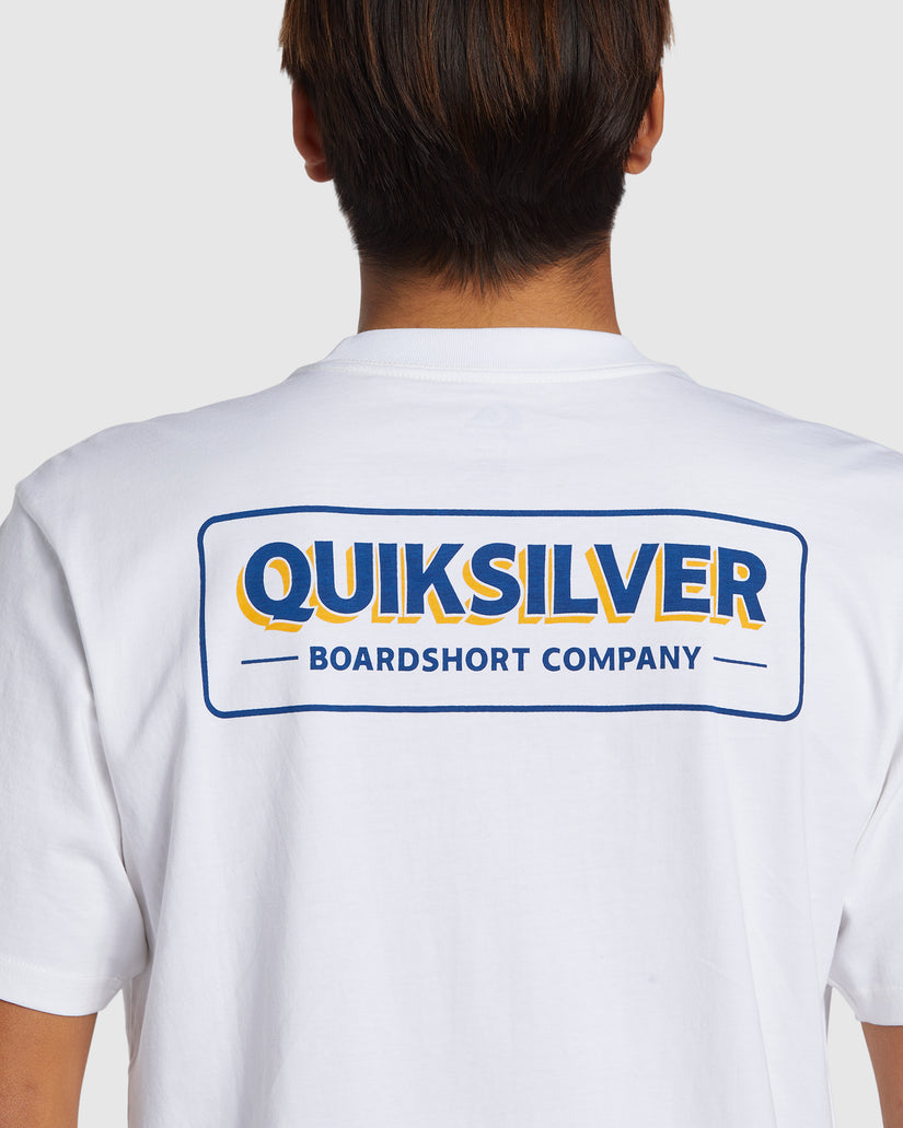 Mens Quik Sign Short Sleeve T-Shirt