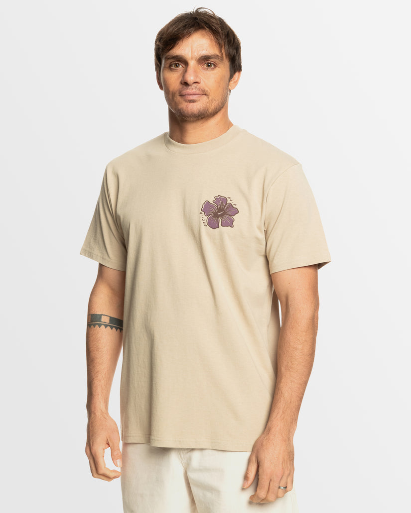 Mens Hibiscus T-Shirt